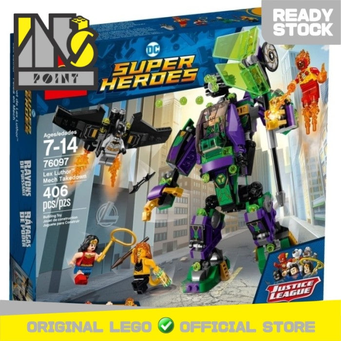 LEGO 76097 - Super Heroes - Lex Luthor Mech Takedown