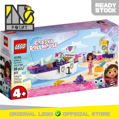 LEGO 10786 - Gabby's Dollhouse - Gabby & MerCat's Ship & Spa