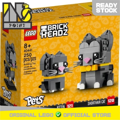 LEGO 40441 - Brickheadz - Shorthair Cats