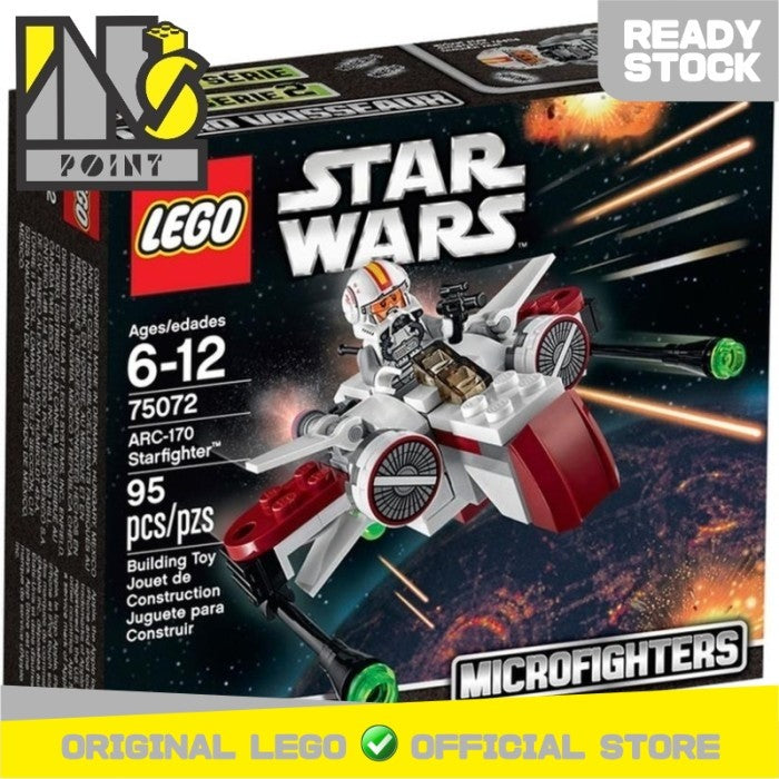 LEGO 75072 - Star Wars - ARC-170 Starfighter