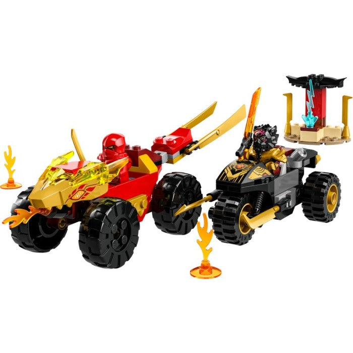 LEGO 71789 - Ninjago - Kai and Ras's Car and Bike Battle