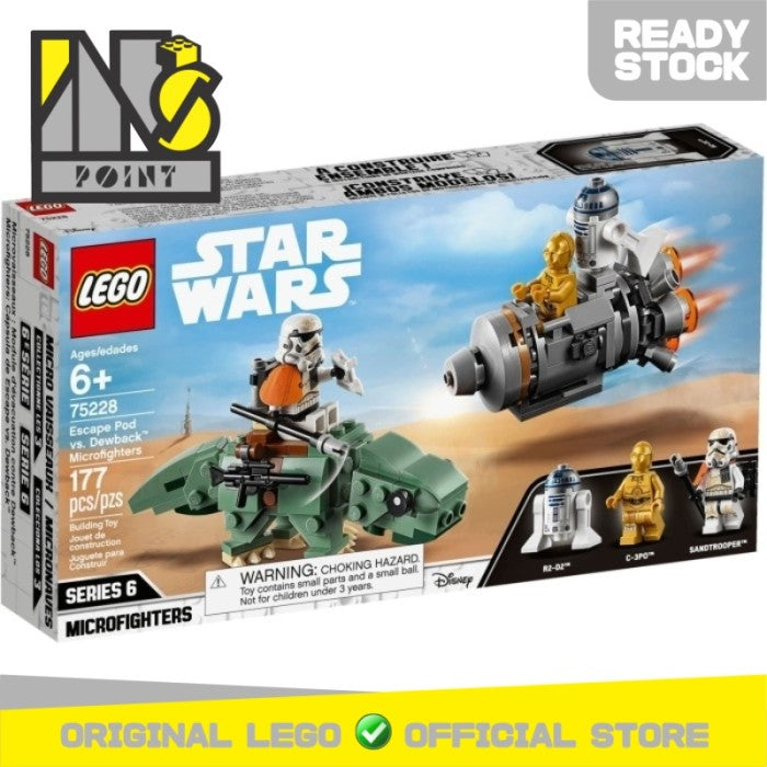 LEGO 75228 - Star Wars - Escape Pod vs. Dewback Microfighters