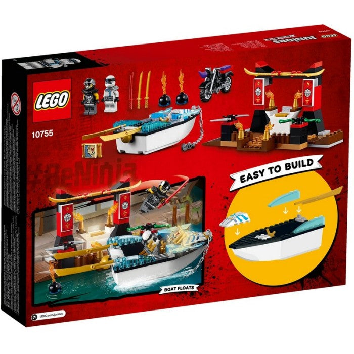 LEGO 10755 - Juniors - Zane's Ninja Boat Pursuit