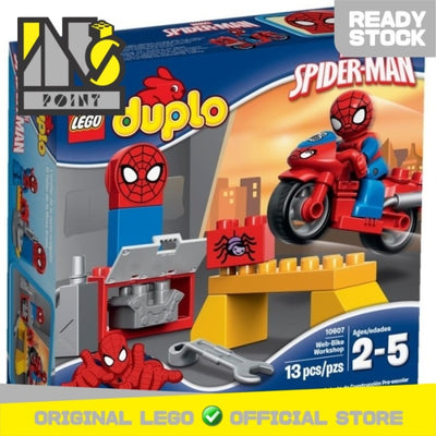 LEGO 10607 - Duplo - Spider-Man Web-Bike Workshop