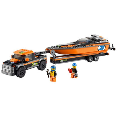 LEGO 60085 - City - 4x4 with Powerboat