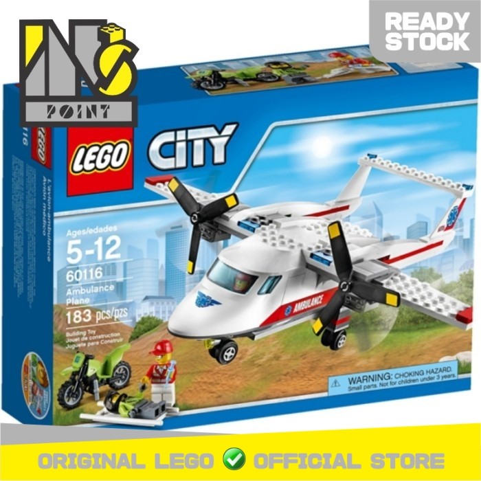 LEGO 60116 - City - Ambulance Plane