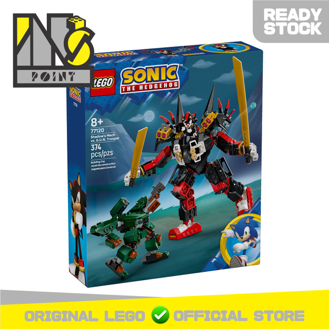 LEGO 77120 - Sonic The Hedgehog - Shadow's Mech vs. G.U.N. Trooper