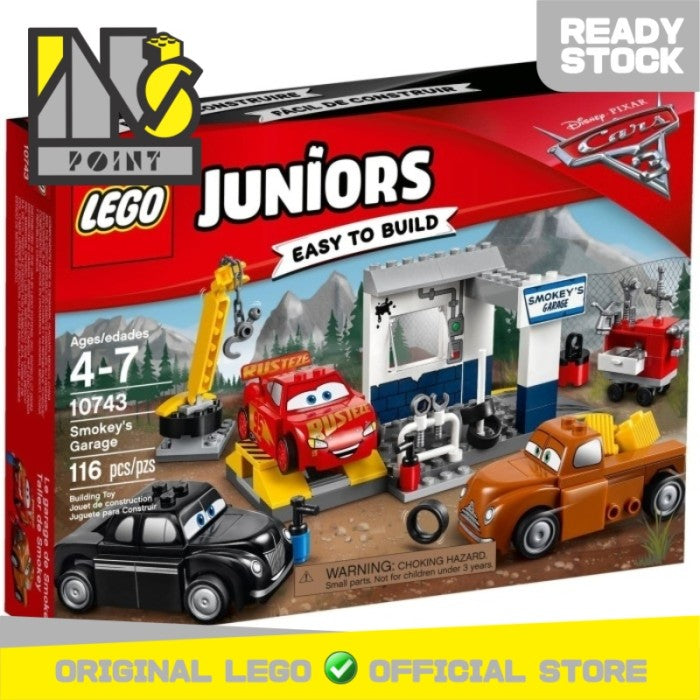 LEGO 10743 - Juniors - Smokey's Garage