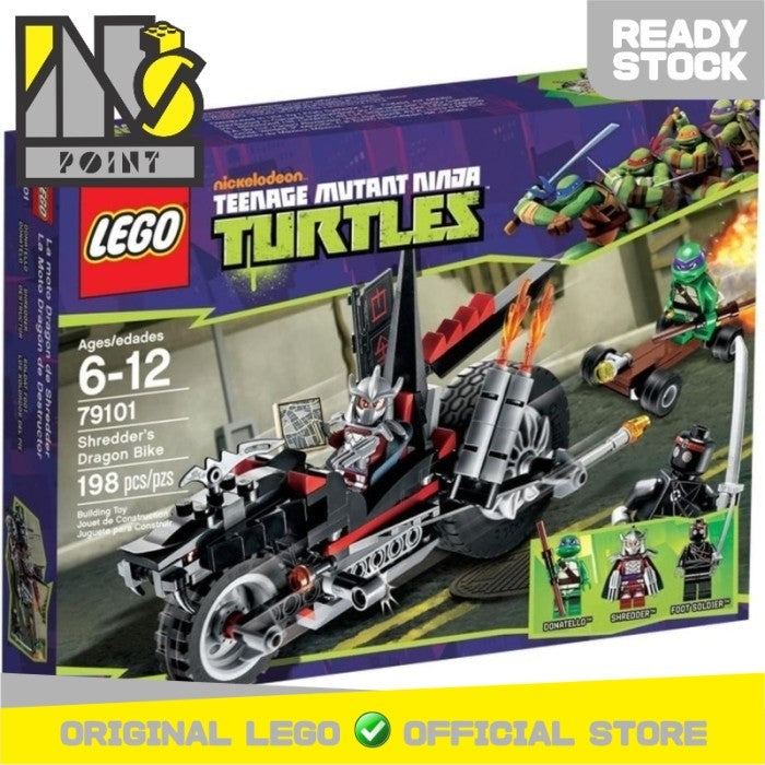 LEGO 79101 - Teenage Mutant Ninja Turtles - Shredder's Dragon Bike