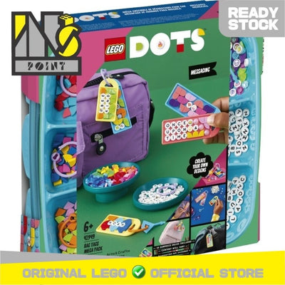 LEGO 41949 - Dots - Bag Tags Mega Pack Messaging