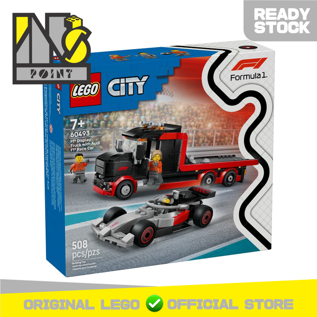 LEGO 60493 - City - F1 Display Truck with Audi F1 Race Car