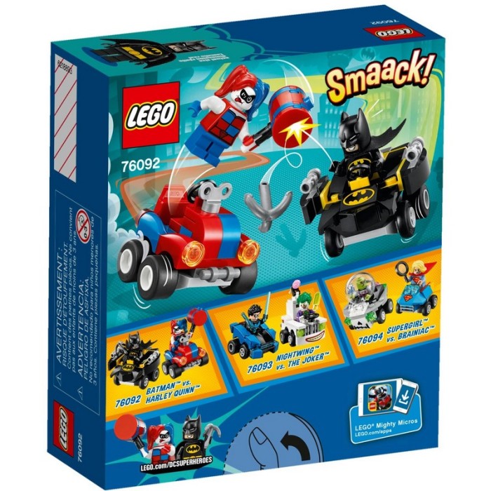 LEGO 76092 - Super Heroes - Mighty Micros: Batman vs. Harley Quinn