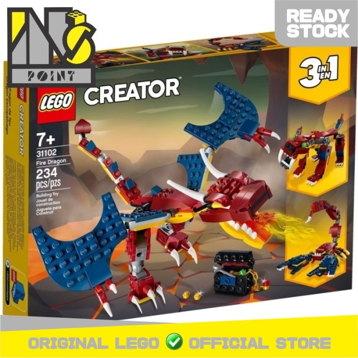 LEGO 31102 - Creator - Fire Dragon