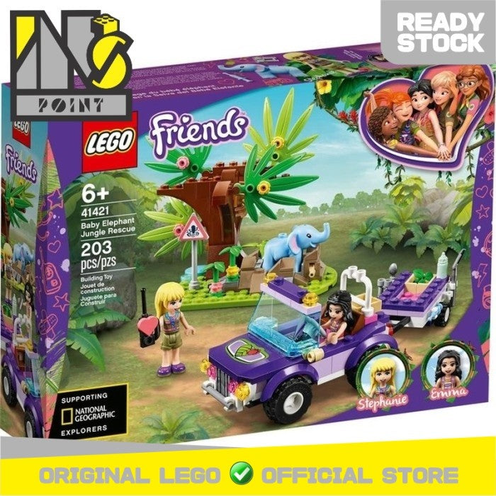 LEGO 41421 - Friends - Baby Elephant Jungle Rescue