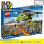LEGO 60123 - City - Volcano Supply Helicopter