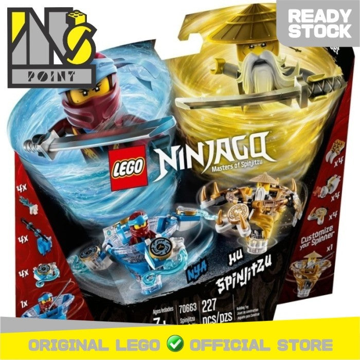LEGO 70663 - Ninjago - Spinjitzu Nya & Wu