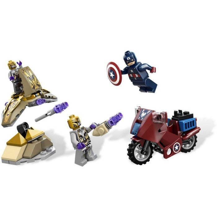 LEGO 6865 - Super Heroes - Captain America's Avenging Cycle