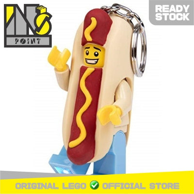 LEGO LGL-KE119H - KEYCHAIN - LED KEYLIGHT Hotdog Suit Guy