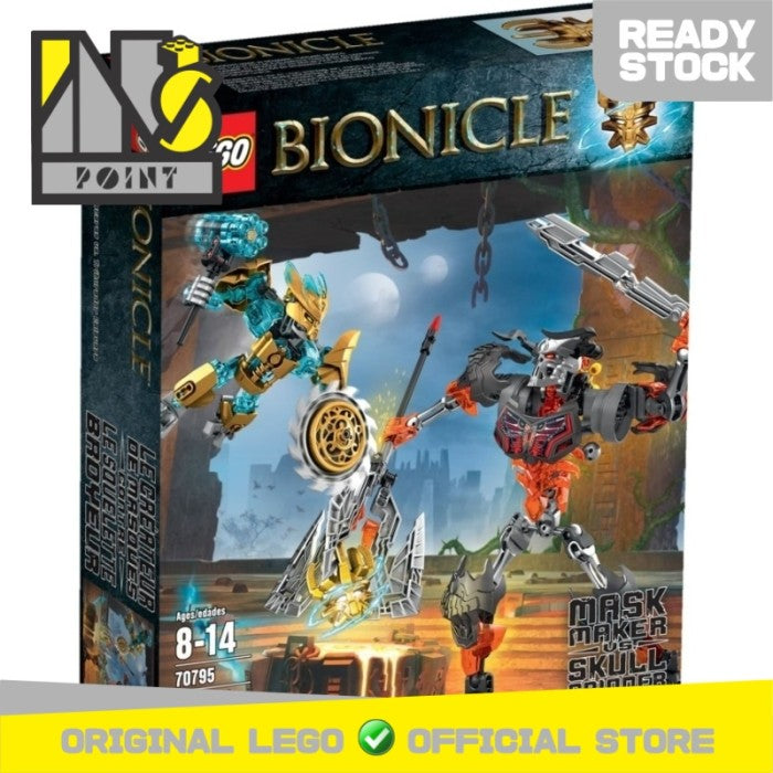 LEGO 70795 - Bionicle - Mask Maker vs. Skull Grinder