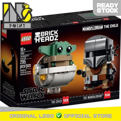 LEGO 75317 - Brickheadz - The Mandalorian & The Child