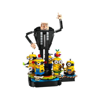 LEGO 75582 - Despicable Me And Minions - Brick-Built Gru and Minions