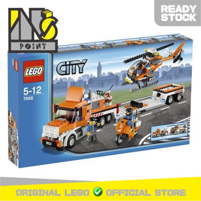 LEGO 7686 - City - Helicopter Transporter