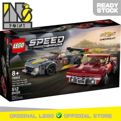 LEGO 76903 - Speed Champions - Chevrolet Corvette C8.R Race Car 1968
