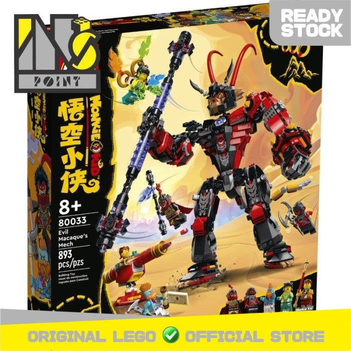 LEGO 80033 - Monkie Kid - Evil Macaque's Mech