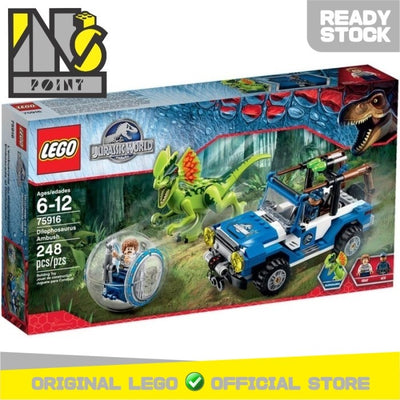 LEGO 75916 - Jurassic World - Dilophosaurus Ambush
