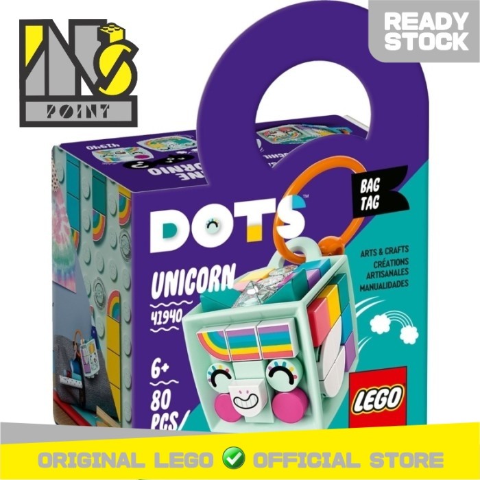 LEGO 41940 - Dots - Bag Tag Unicorn