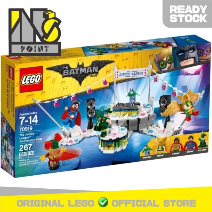 LEGO 70919 - Lego Batman Movie - The Justice League Anniversary Party