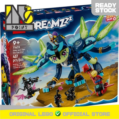 LEGO 71476 - Dreamzzz - Zoey and Zian the Cat-Owl
