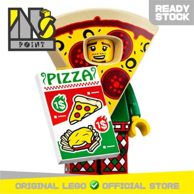 LEGO 71025 - 10 - Minifigure Series 19 Pizza Costume Guy (MISP)