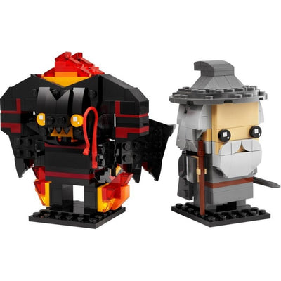 LEGO 40631 - Brickheadz - Gandalf the Grey & Balrog