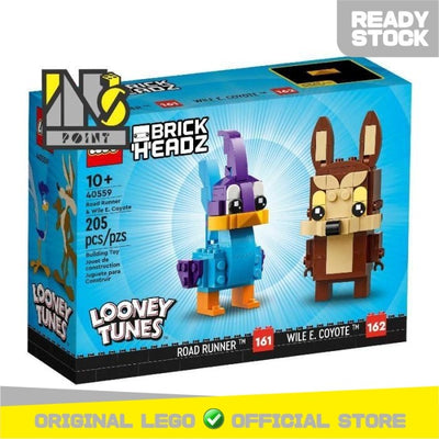 LEGO 40559 - Brickheadz - Road Runner & Wile E. Coyote