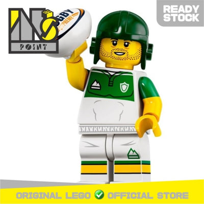 LEGO 71025 - 13 - Minifigure Series 19 Rugby Player (MISP)