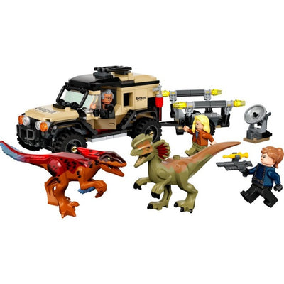 LEGO 76951 - Jurassic World - Pyroraptor & Dilophosaurus Transport