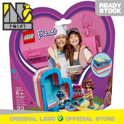 LEGO 41387 - Friends - Olivia's Summer Heart Box