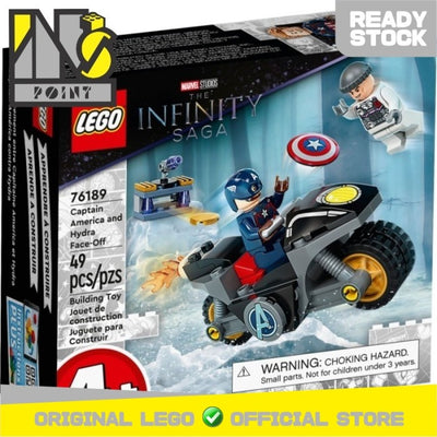 LEGO 76189 - Super Heroes - Captain America and Hydra Face-Off