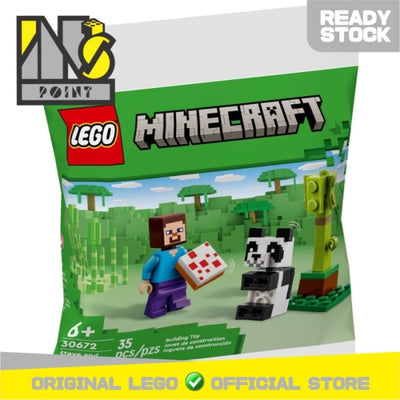 LEGO 30672 - Polybag - Steve and Baby Panda