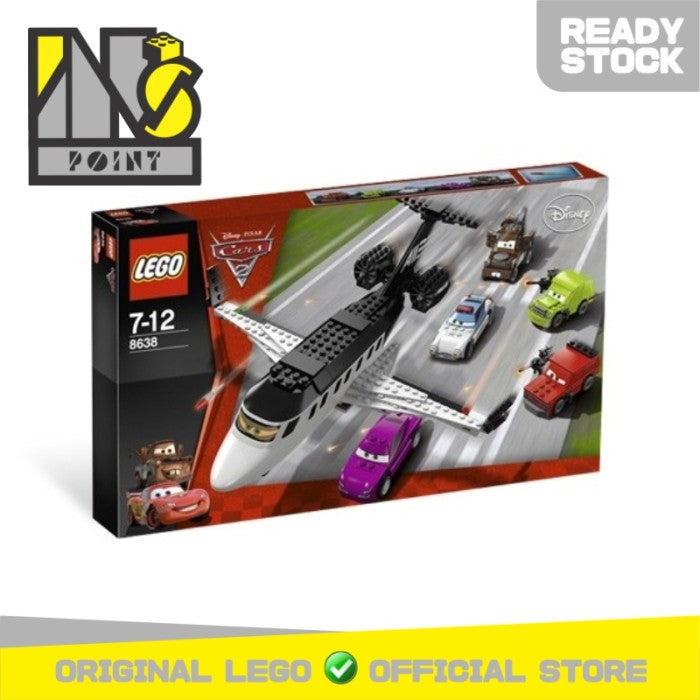 LEGO 8638 - Cars - Spy Jet Escape
