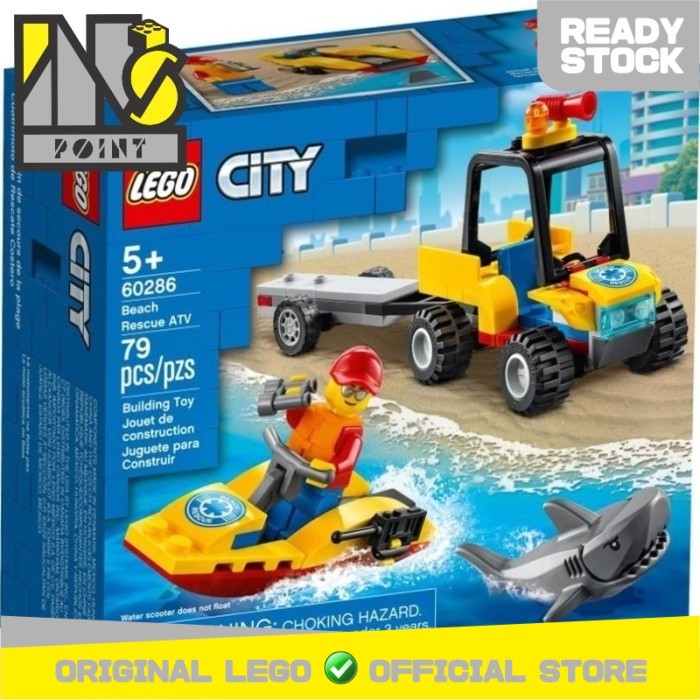 LEGO 60286 - City - Beach Rescue ATV