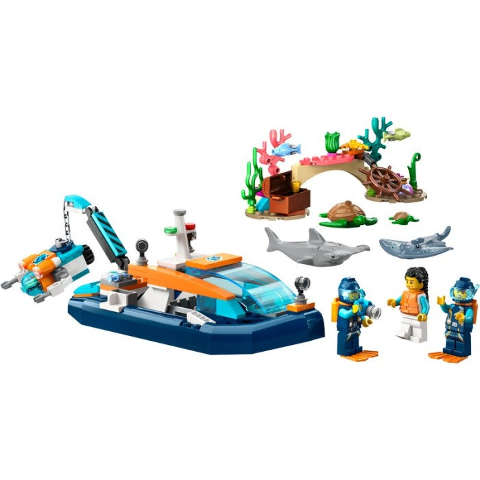 LEGO 60377 - City - Explorer Diving Boat
