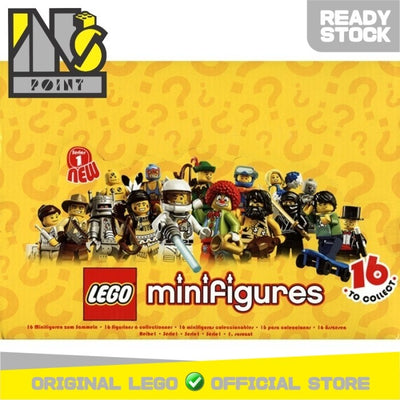 LEGO 8683 - LEGO Minifigures Series 1 Complete Full Set (16 pcs) MISP