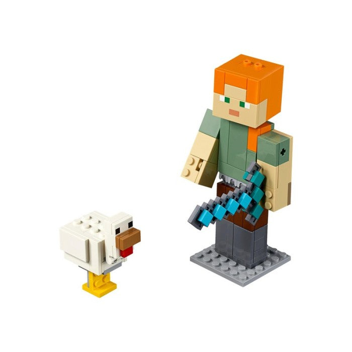 LEGO 21149 - Minecraft - Minecraft Alex BigFig with Chicken