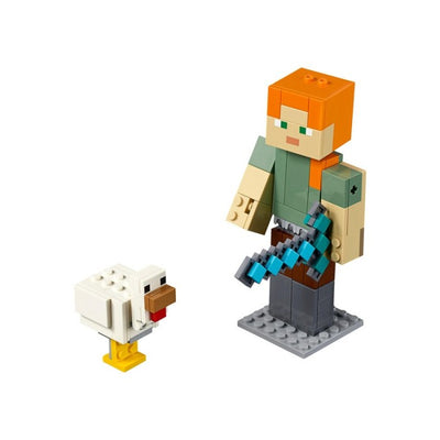 LEGO 21149 - Minecraft - Minecraft Alex BigFig with Chicken