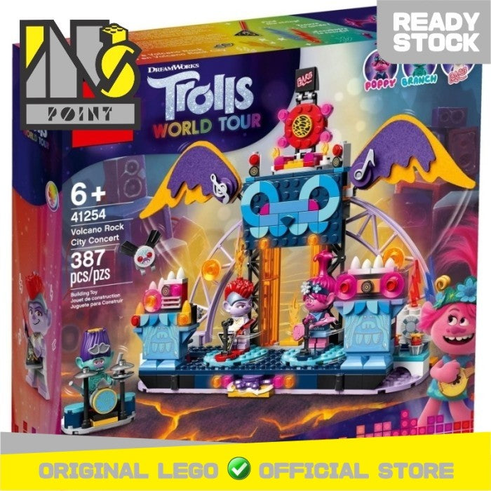 LEGO 41254 - Trolls - Volcano Rock City Concert