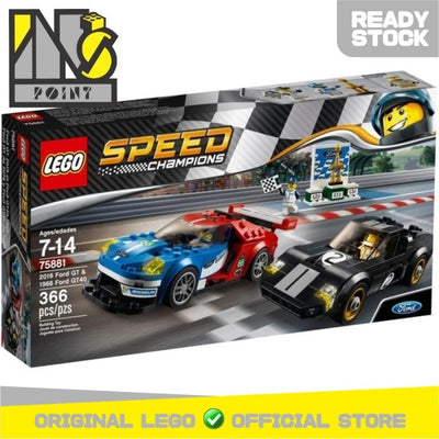 LEGO 75881 - Speed Champions - 2016 Ford GT & 1966 Ford GT40