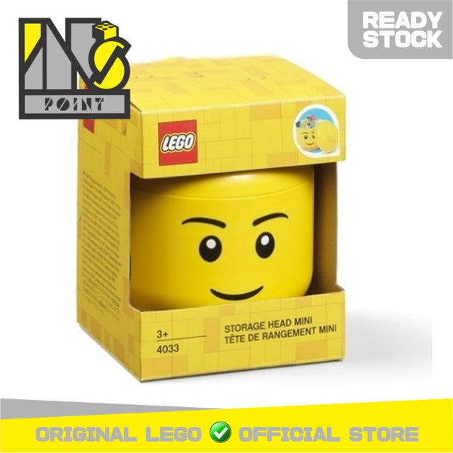LEGO 40331724 - Brick And More - Storage Head Mini Boy